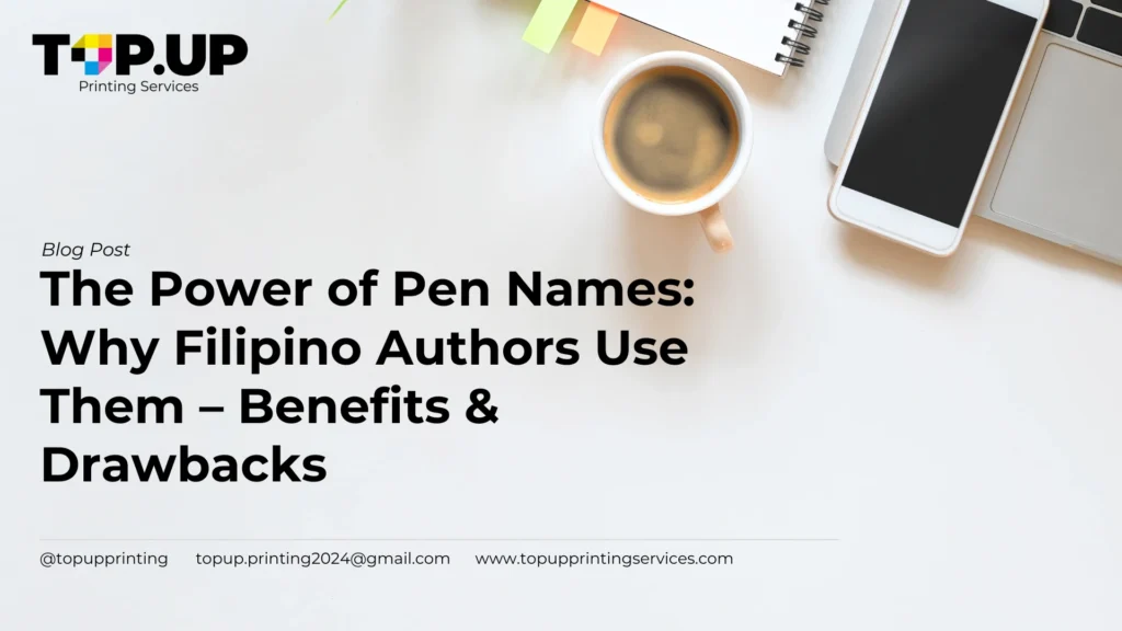 Blog Article: The power of Pen Names: benefits and Drawbacks