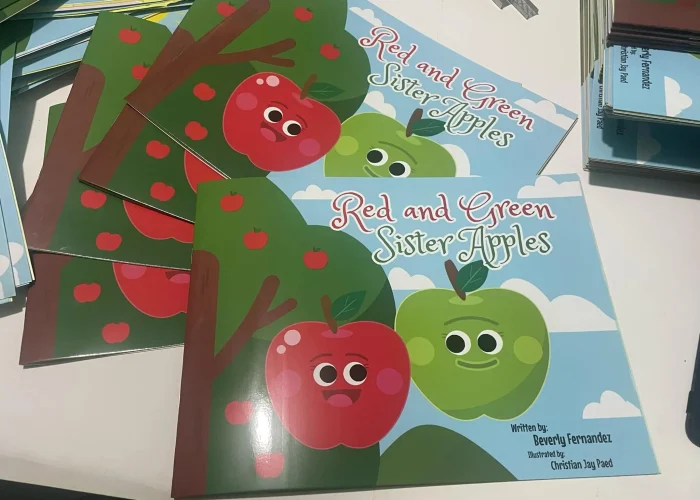Red and Green Apples by Beverly Fernandez